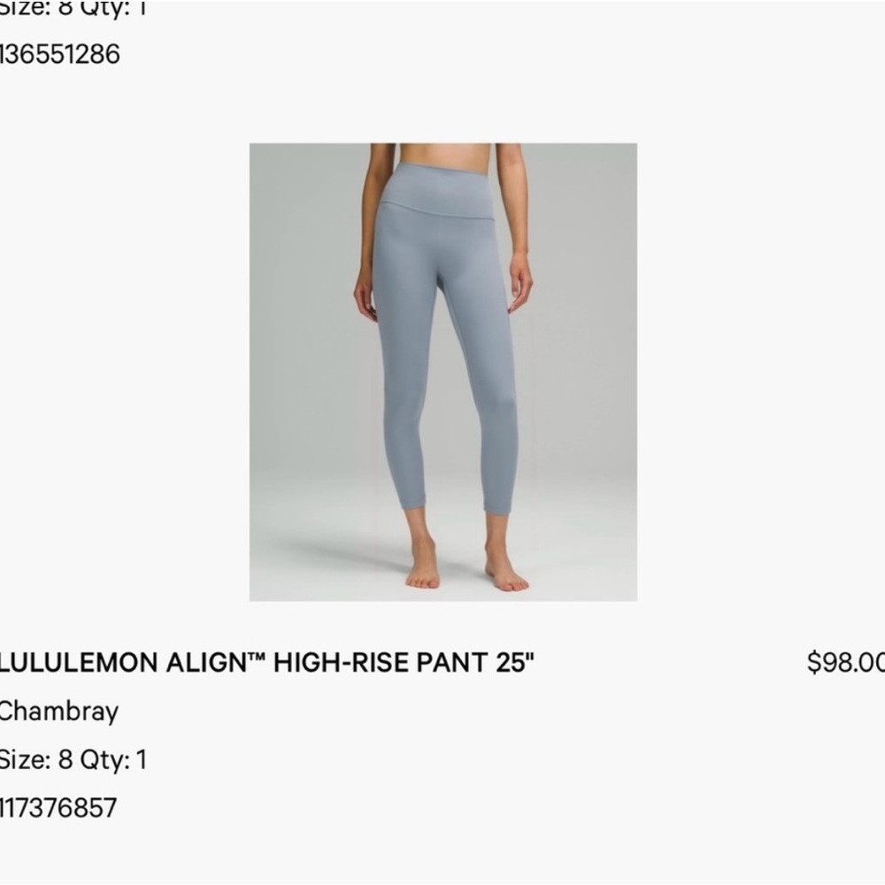 Lululemon leggings